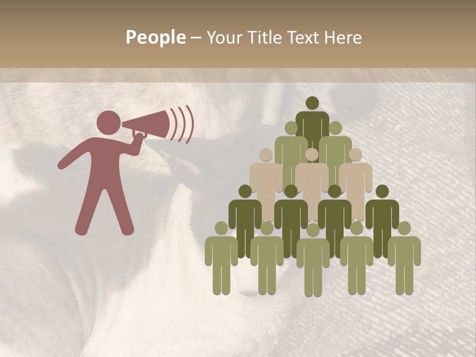 Elderly Woman With Her Daughter PowerPoint Template