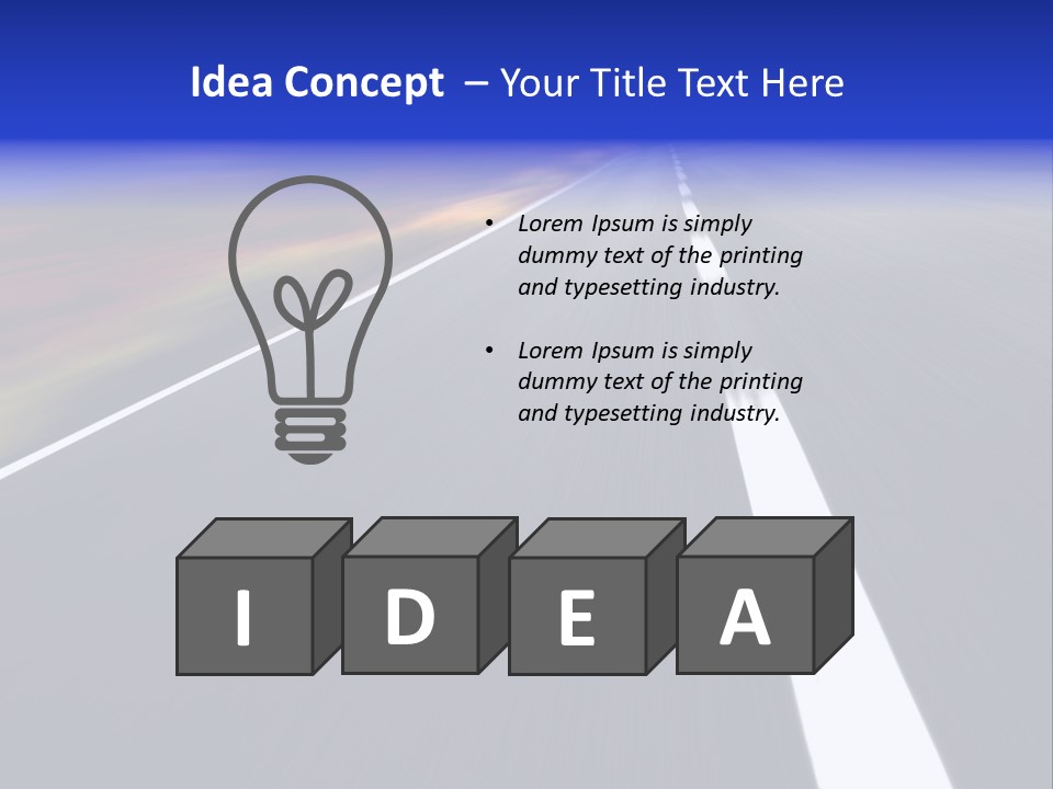 Exciting Driving PowerPoint Template