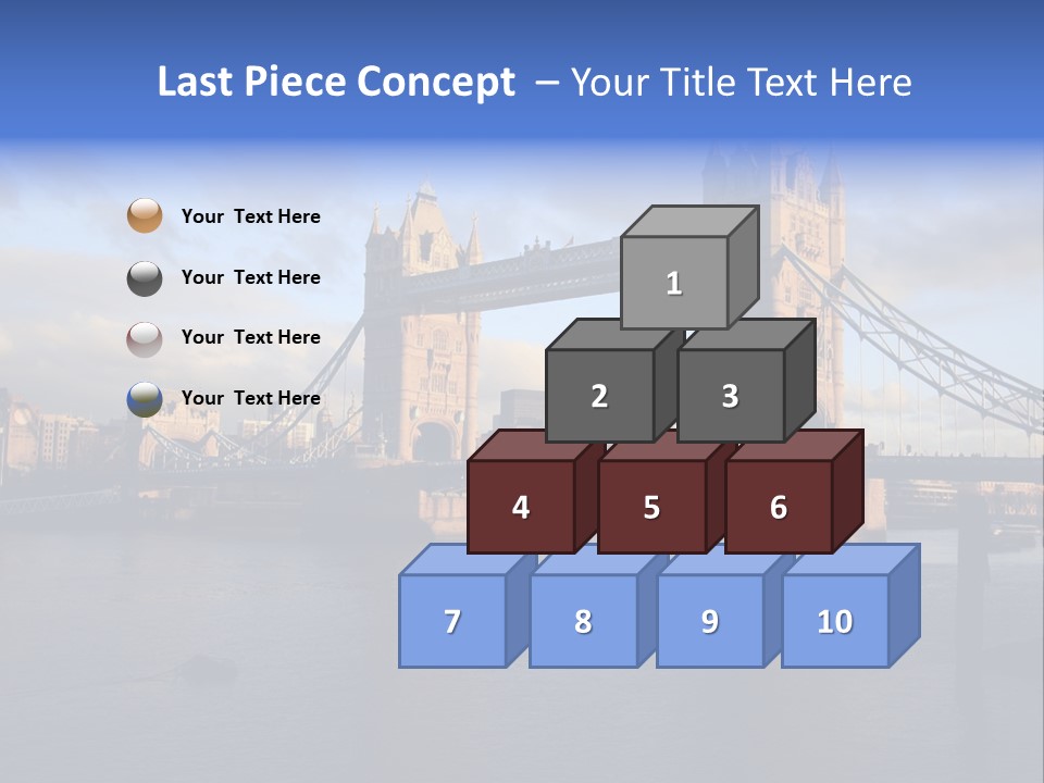 A Charming Portrait Of A Little Baby Boy. He Is 6 Months Old In This Series. PowerPoint Template