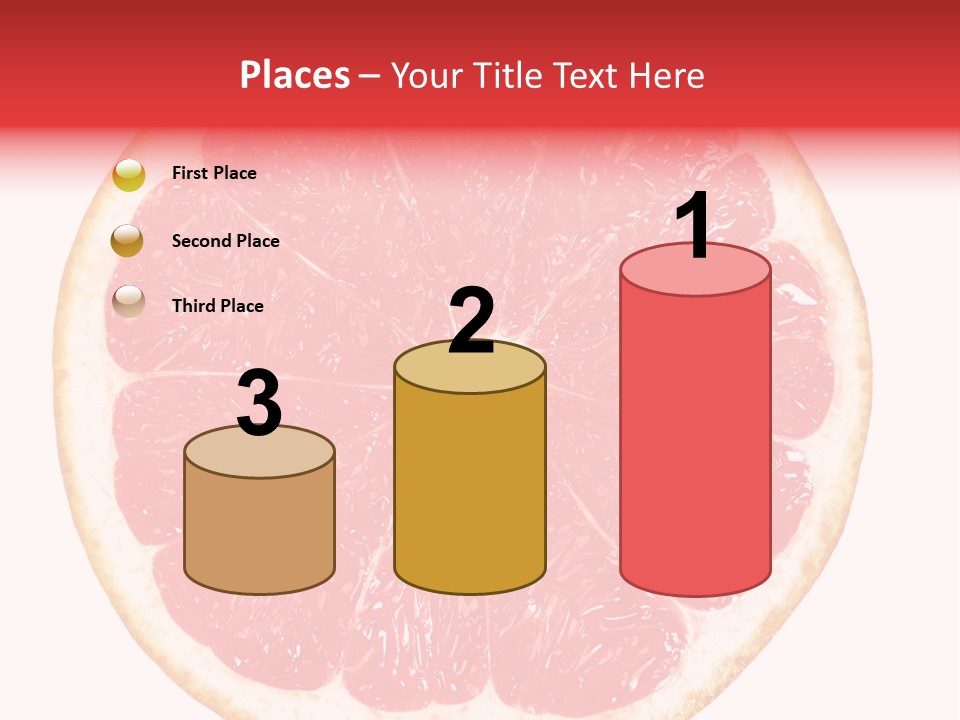 Isolated Citrus PowerPoint Template
