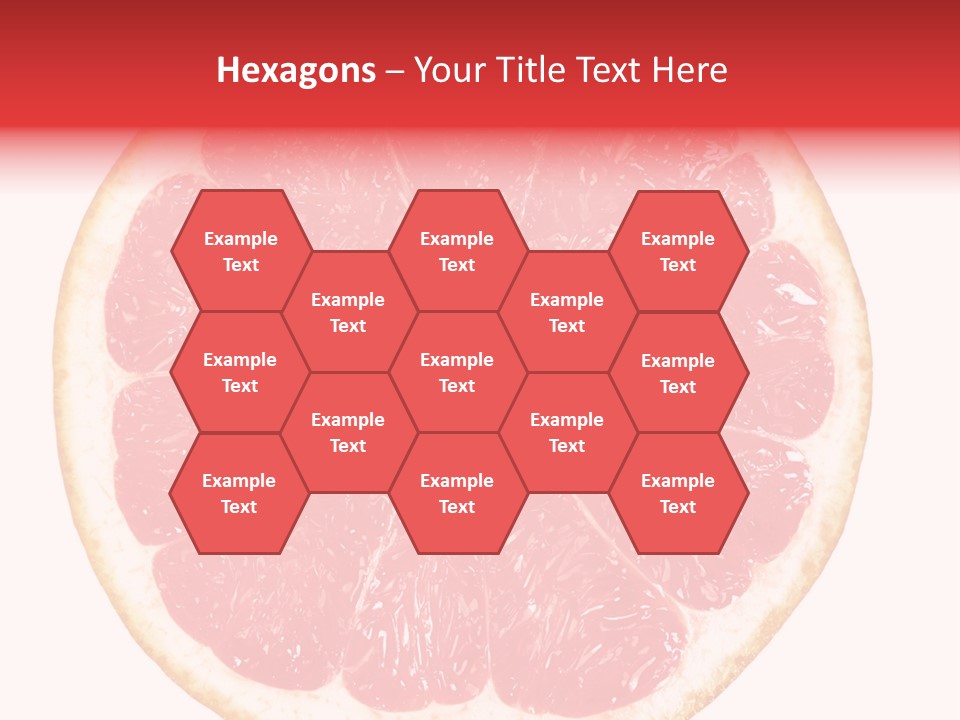 Isolated Citrus PowerPoint Template