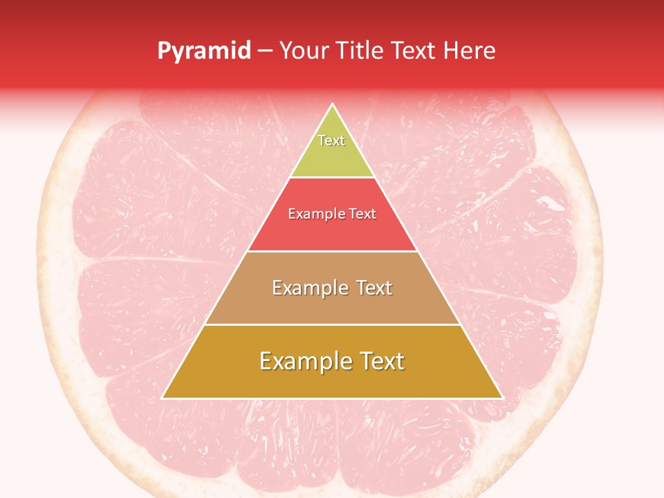 Isolated Citrus PowerPoint Template