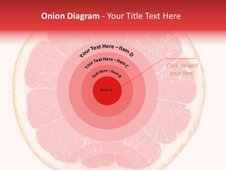 Isolated Citrus PowerPoint Template