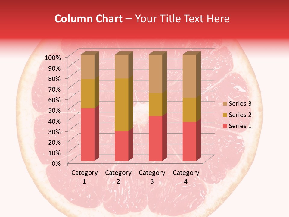 Isolated Citrus PowerPoint Template