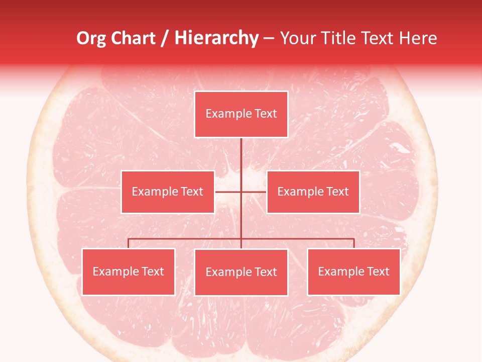 Isolated Citrus PowerPoint Template