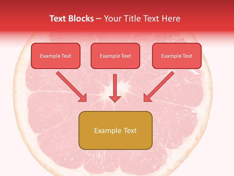 Isolated Citrus PowerPoint Template