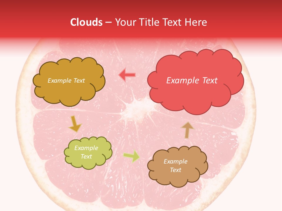 Isolated Citrus PowerPoint Template
