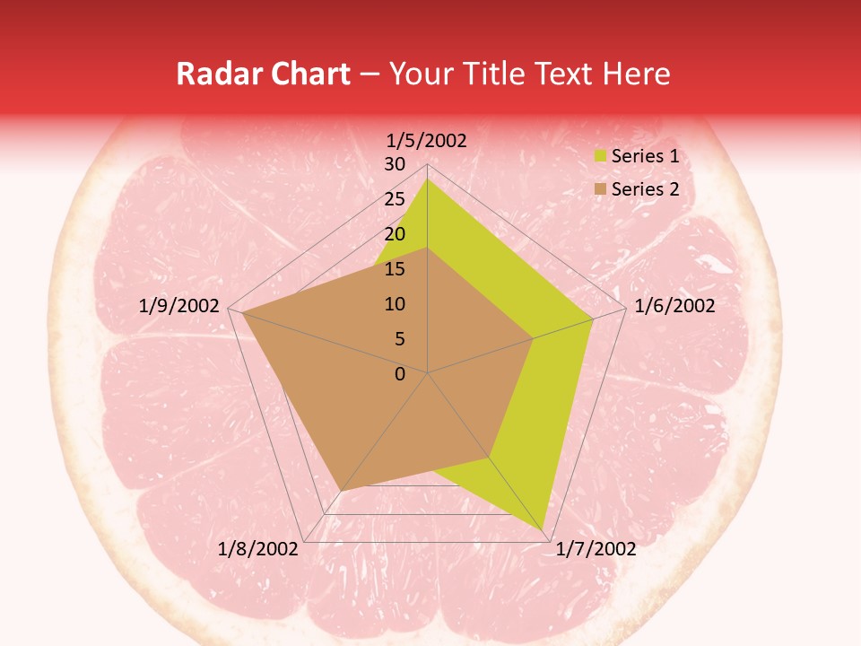 Isolated Citrus PowerPoint Template