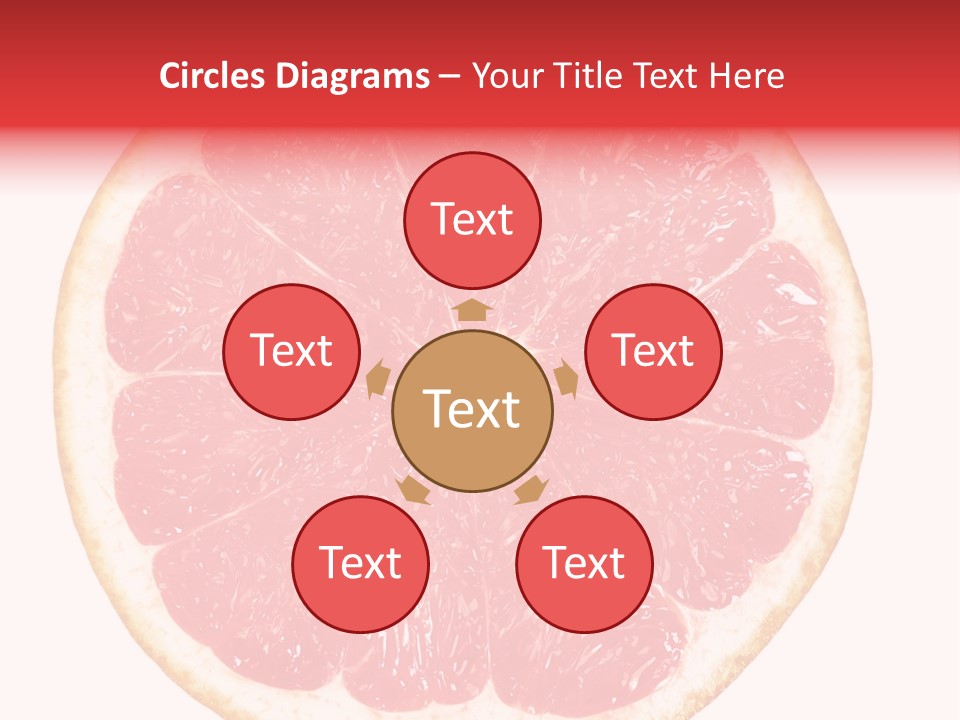 Isolated Citrus PowerPoint Template