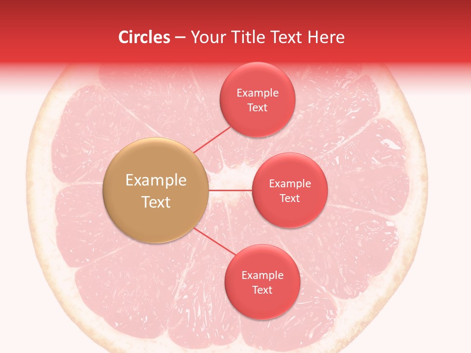 Isolated Citrus PowerPoint Template