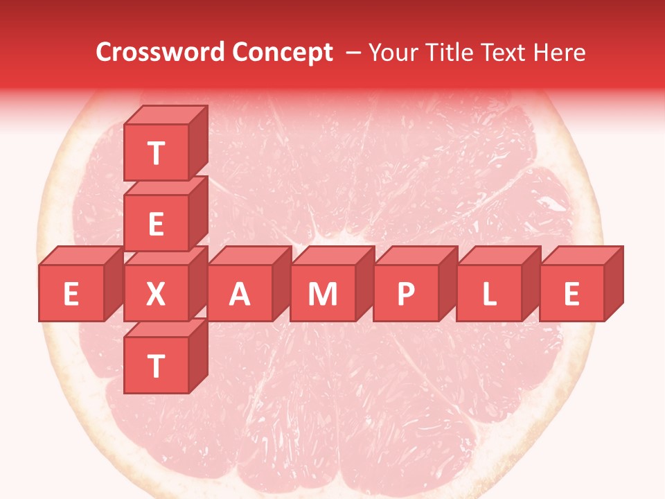 Isolated Citrus PowerPoint Template