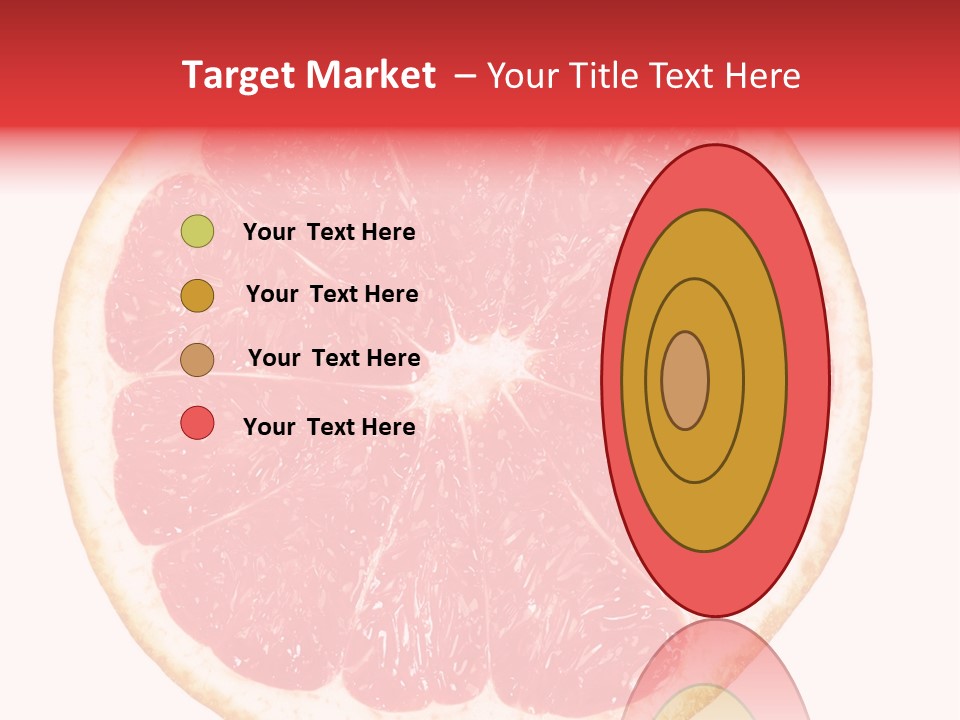 Isolated Citrus PowerPoint Template