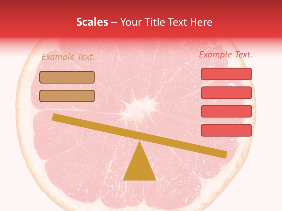 Isolated Citrus PowerPoint Template