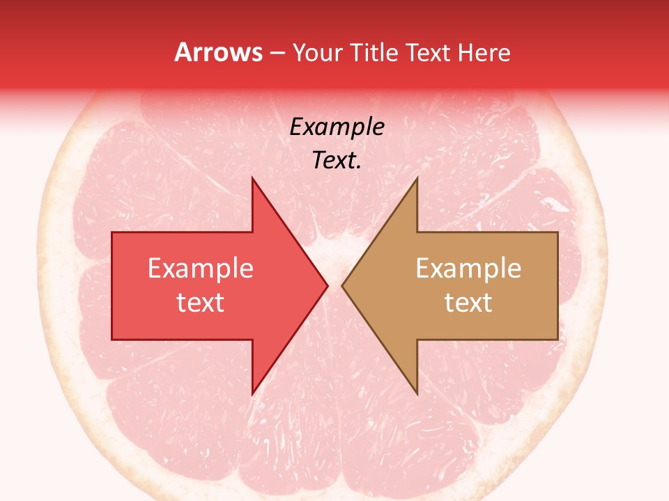 Isolated Citrus PowerPoint Template