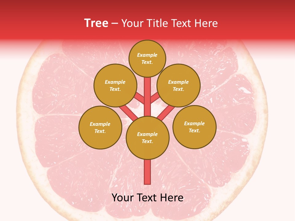 Isolated Citrus PowerPoint Template