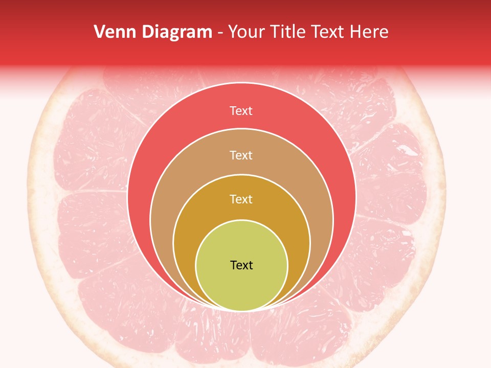 Isolated Citrus PowerPoint Template