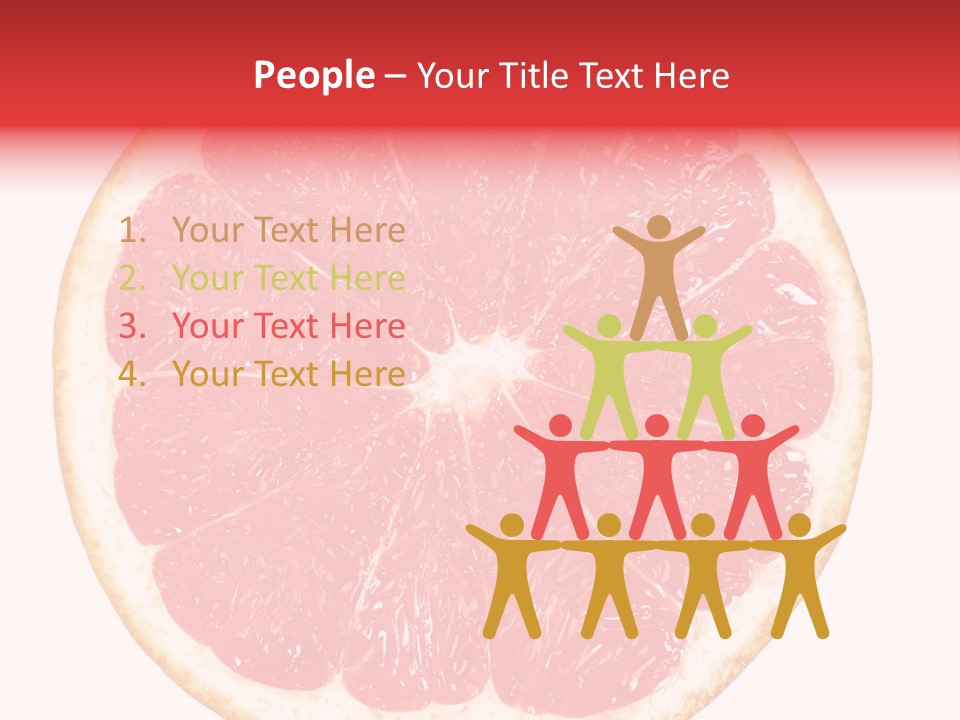 Isolated Citrus PowerPoint Template