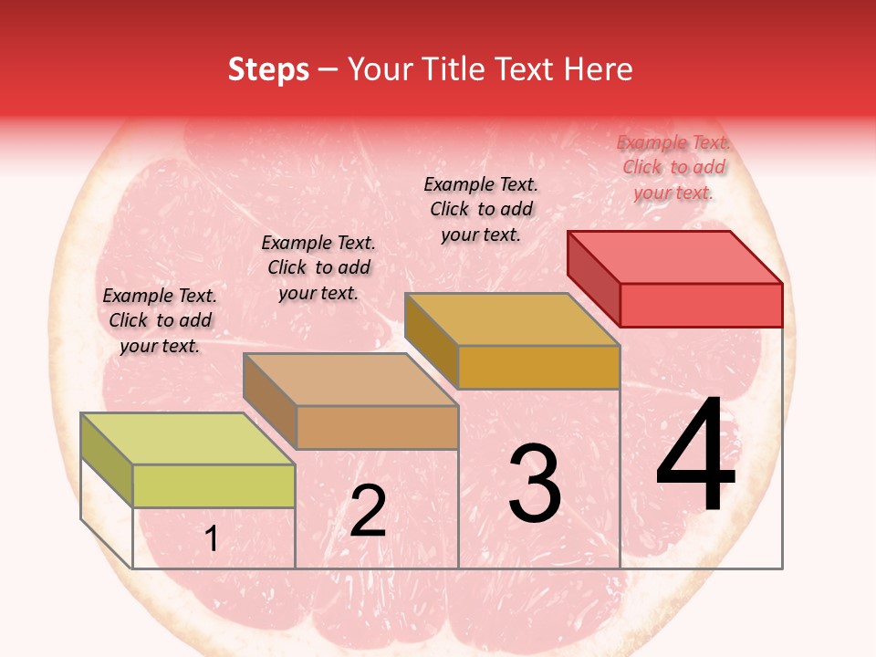 Isolated Citrus PowerPoint Template