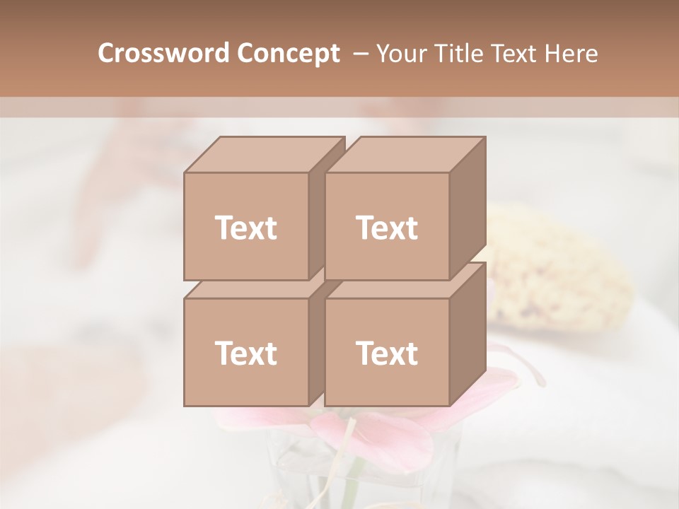 Taking A Bath PowerPoint Template