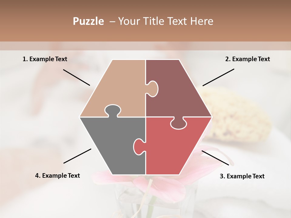 Taking A Bath PowerPoint Template