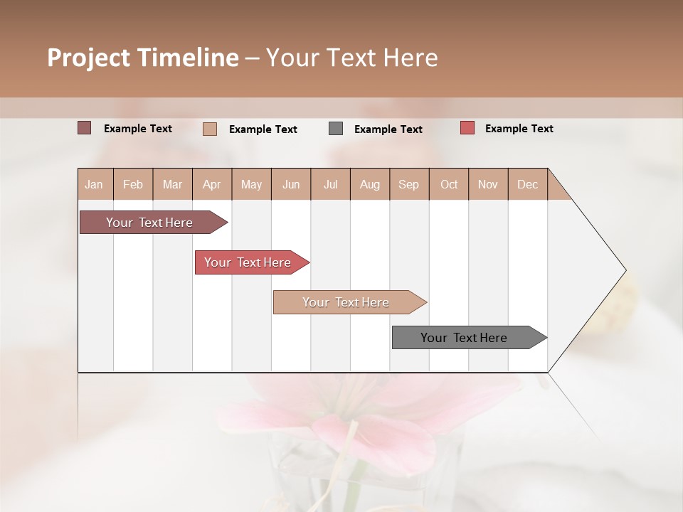 Taking A Bath PowerPoint Template