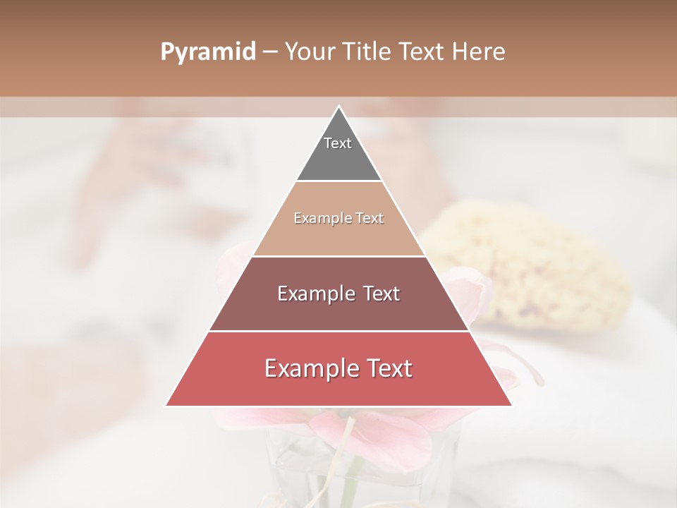 Taking A Bath PowerPoint Template