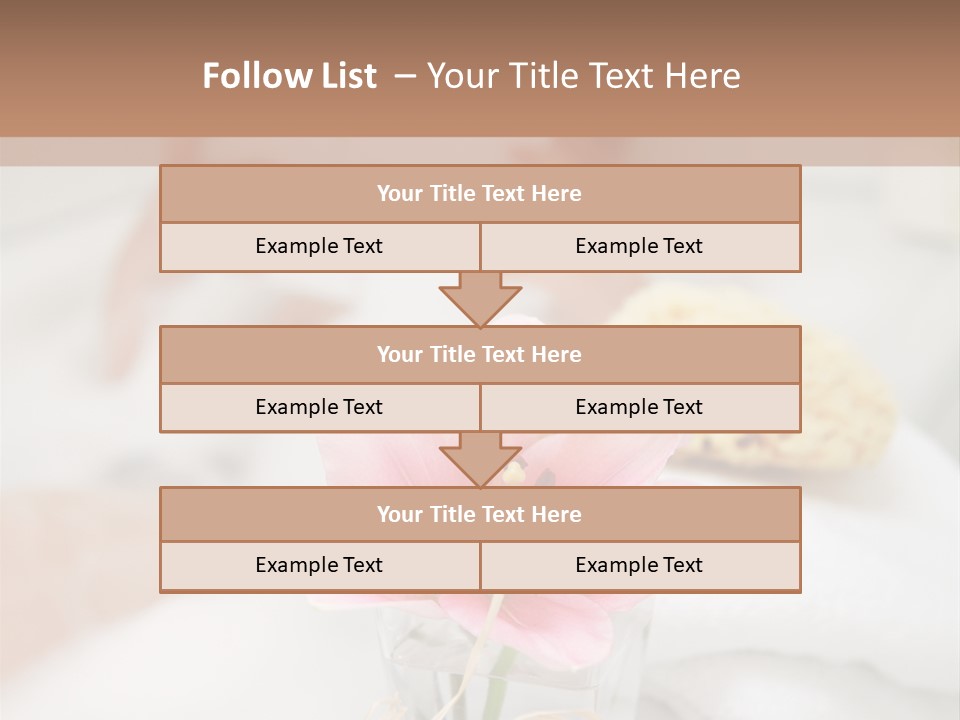 Taking A Bath PowerPoint Template