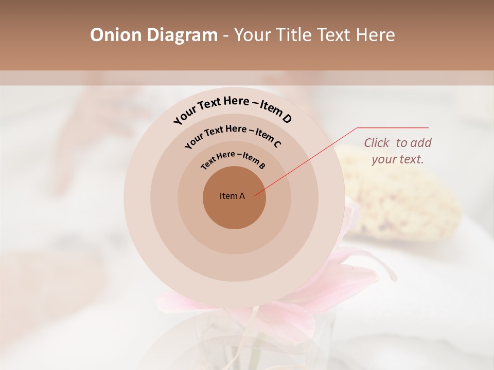 Taking A Bath PowerPoint Template