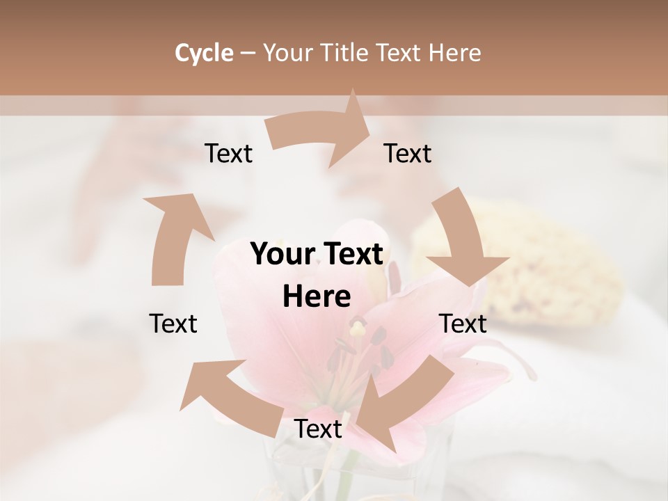 Taking A Bath PowerPoint Template