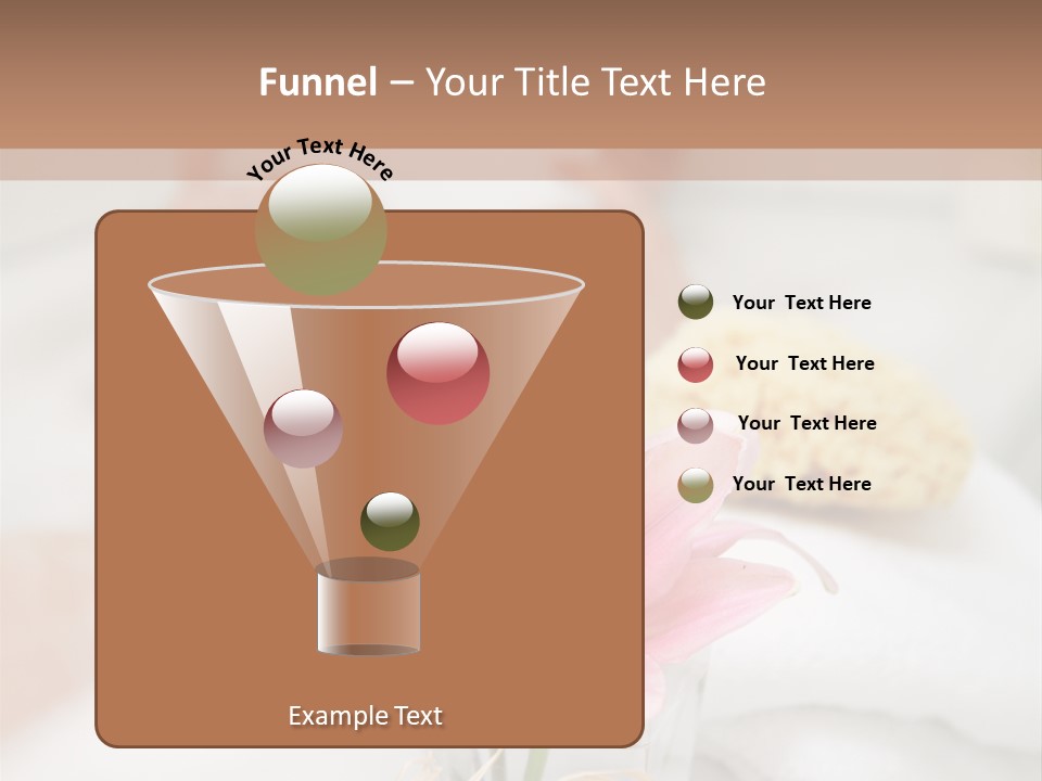 Taking A Bath PowerPoint Template