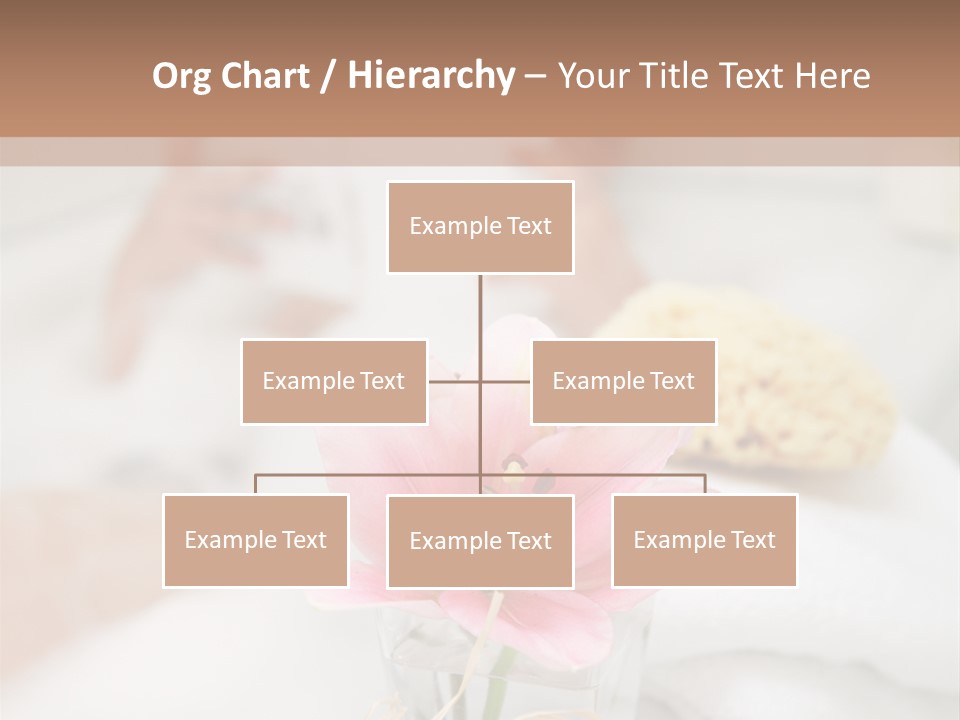 Taking A Bath PowerPoint Template