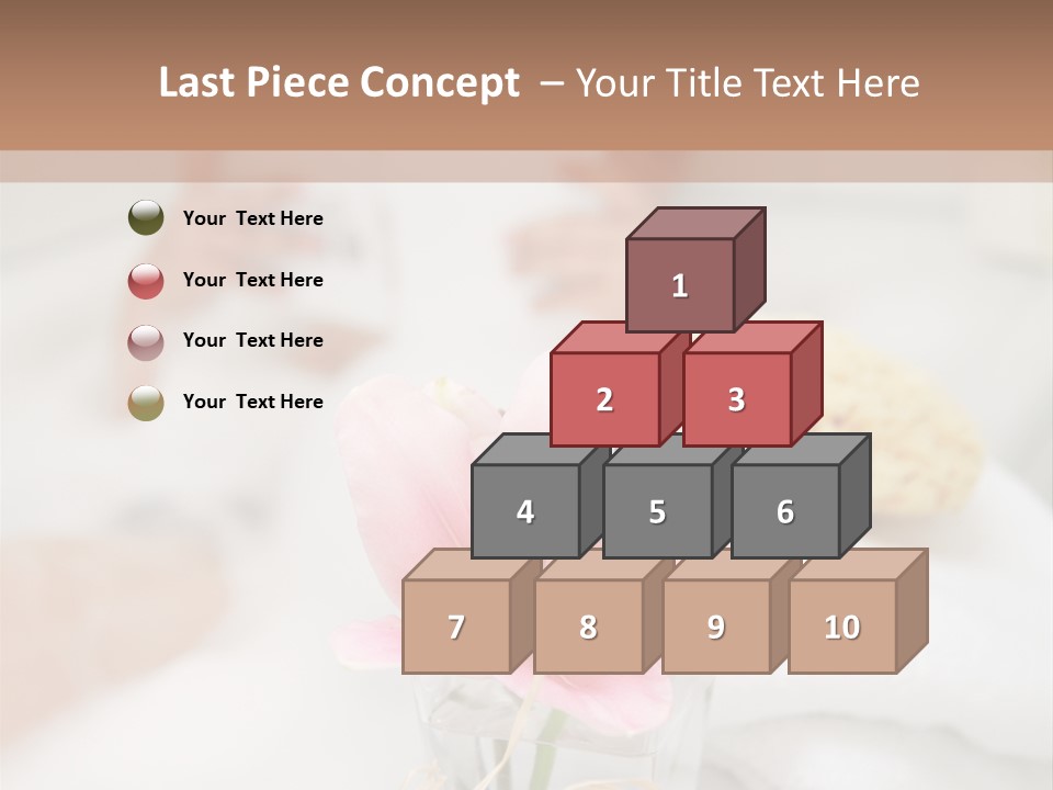 Taking A Bath PowerPoint Template