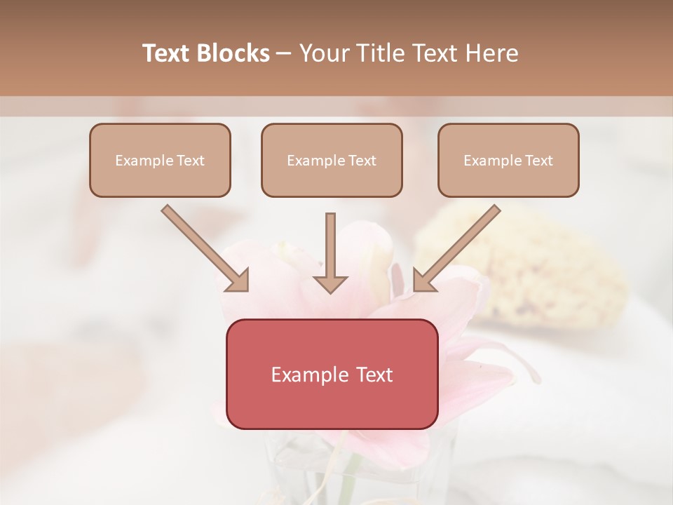 Taking A Bath PowerPoint Template