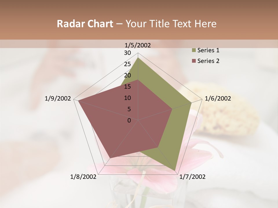 Taking A Bath PowerPoint Template