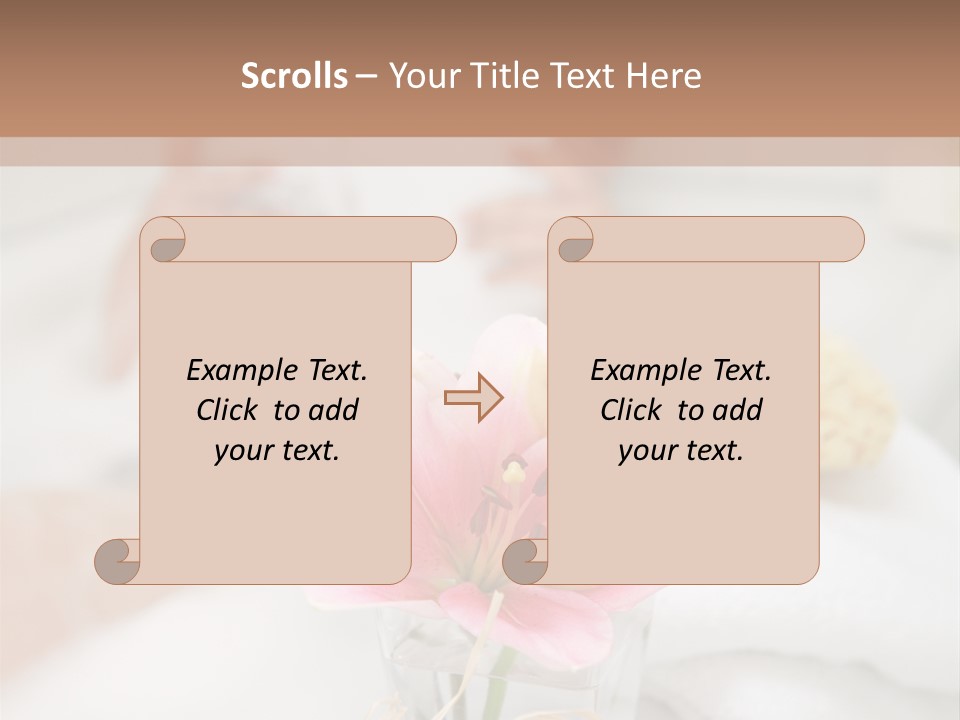 Taking A Bath PowerPoint Template