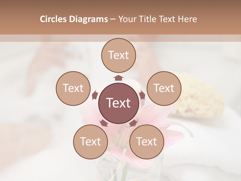 Taking A Bath PowerPoint Template