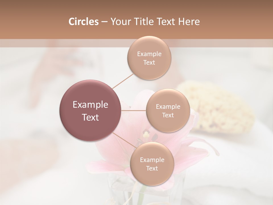 Taking A Bath PowerPoint Template