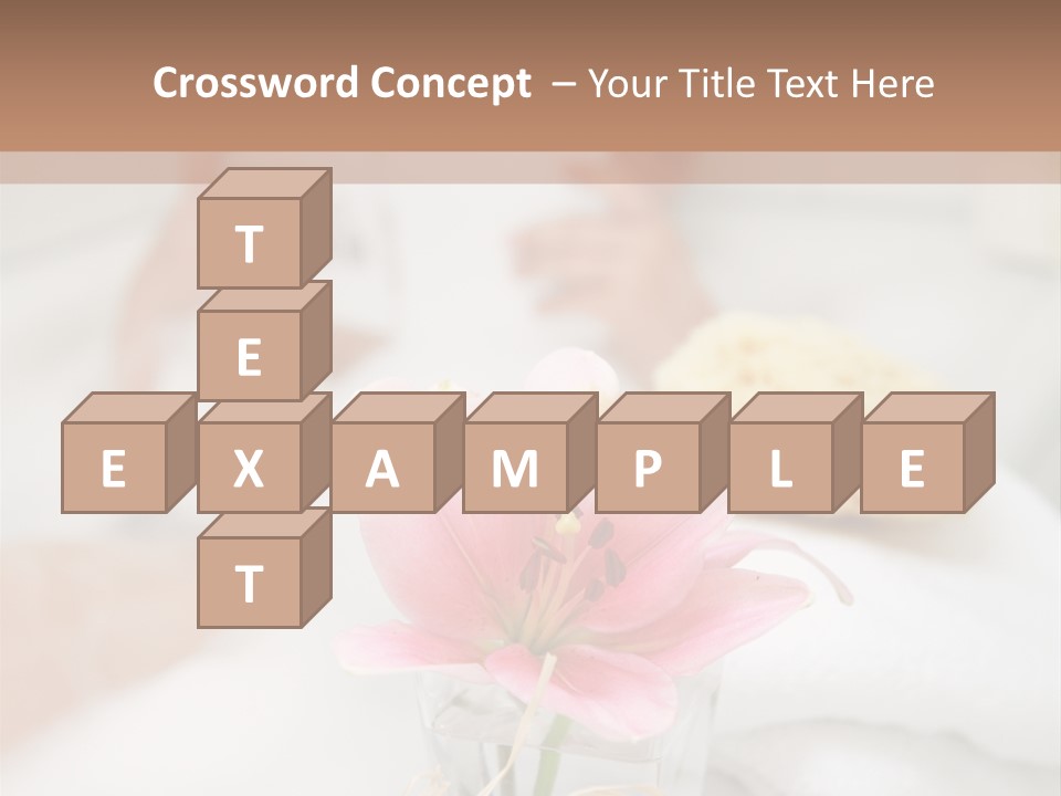Taking A Bath PowerPoint Template