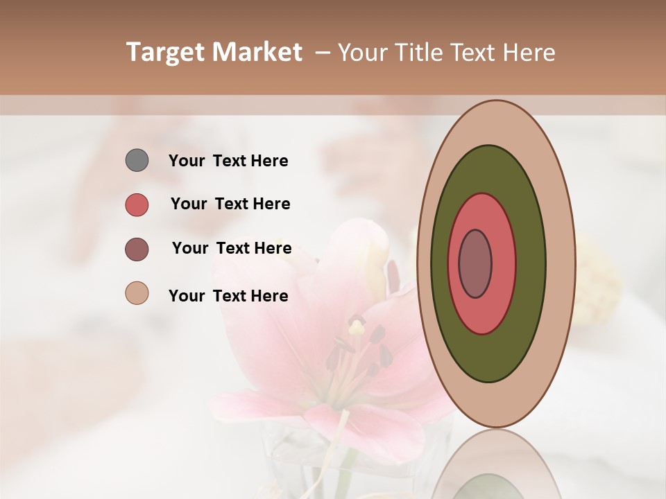 Taking A Bath PowerPoint Template