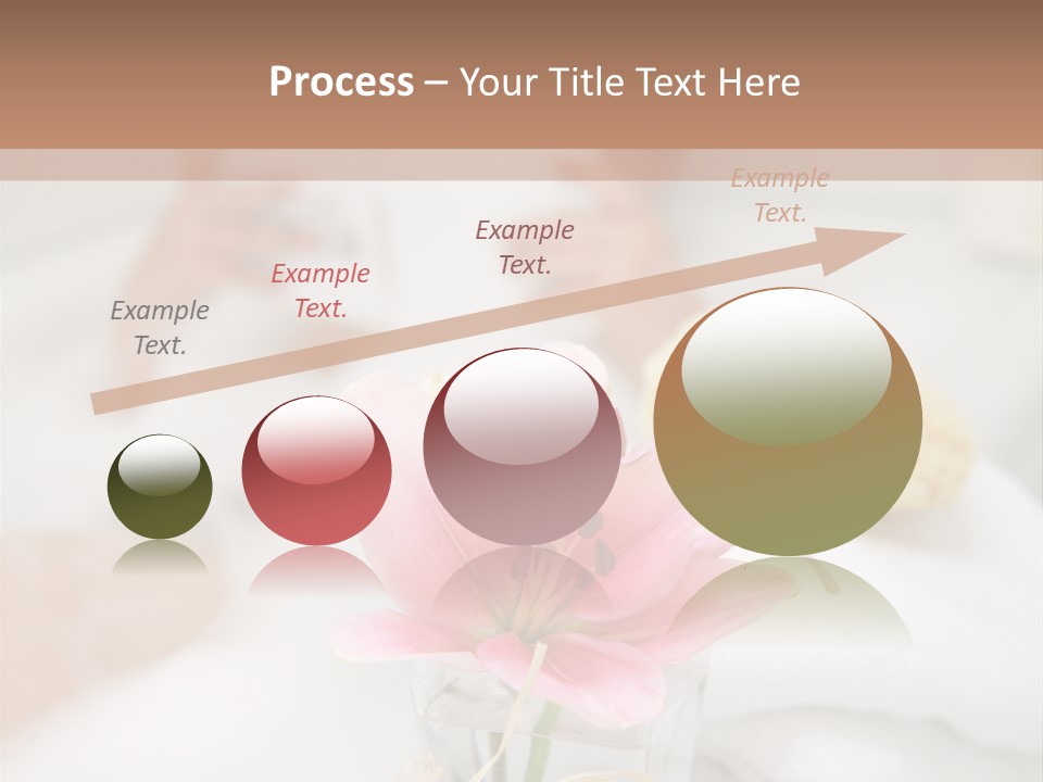 Taking A Bath PowerPoint Template