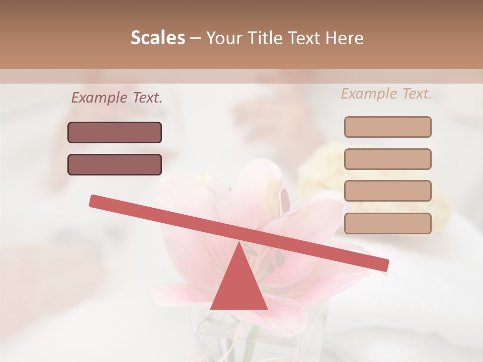 Taking A Bath PowerPoint Template