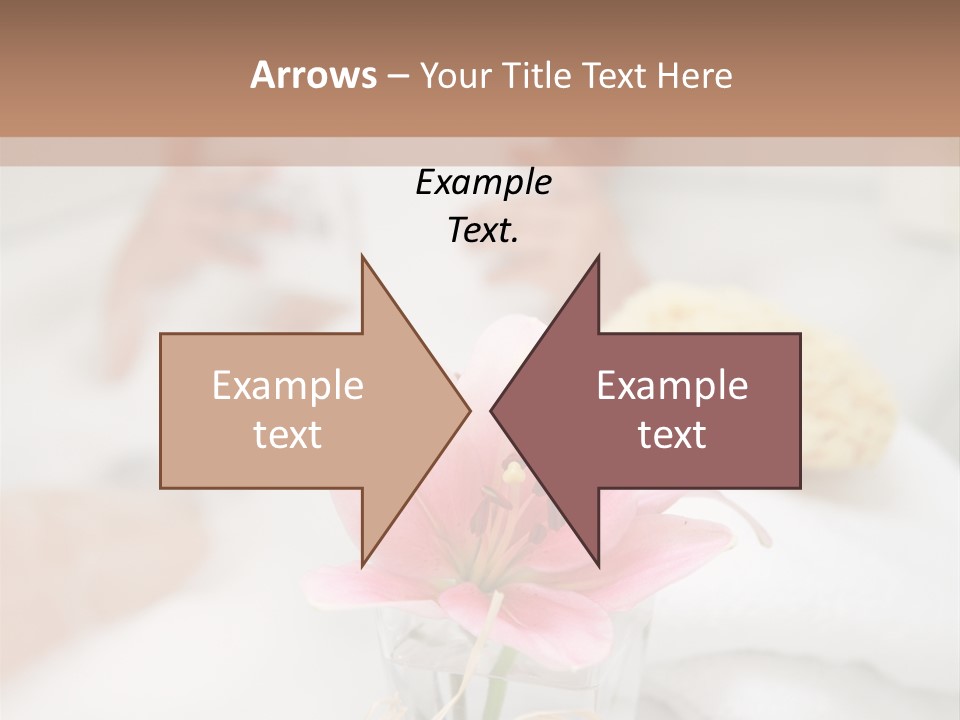 Taking A Bath PowerPoint Template