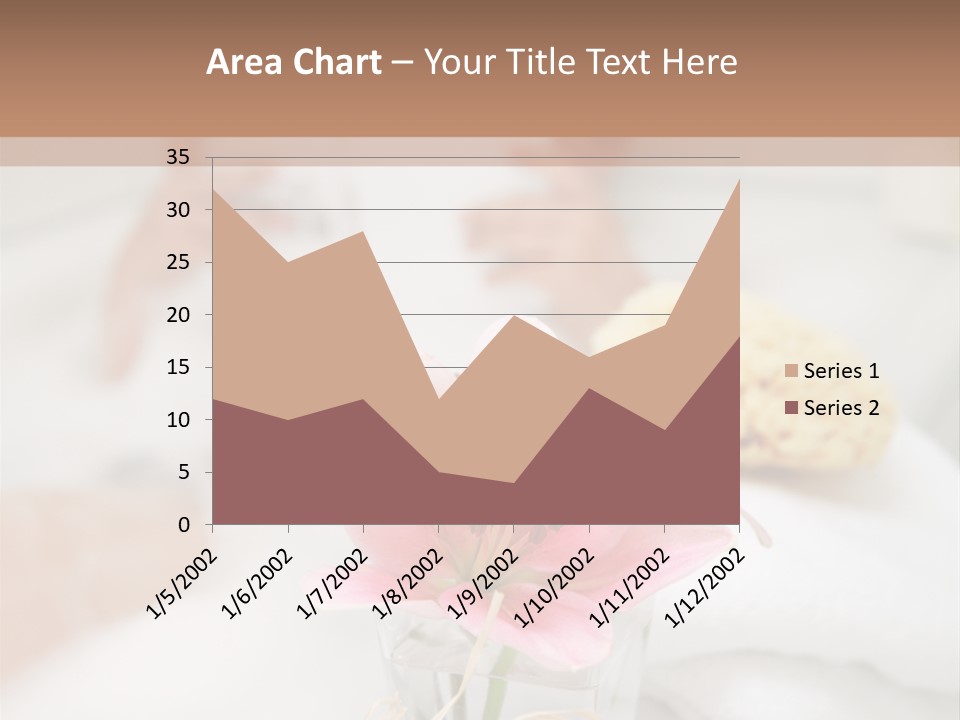 Taking A Bath PowerPoint Template