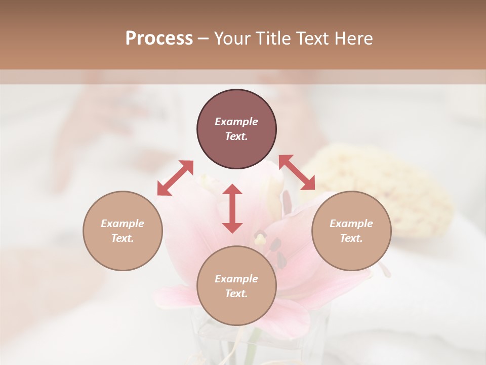 Taking A Bath PowerPoint Template