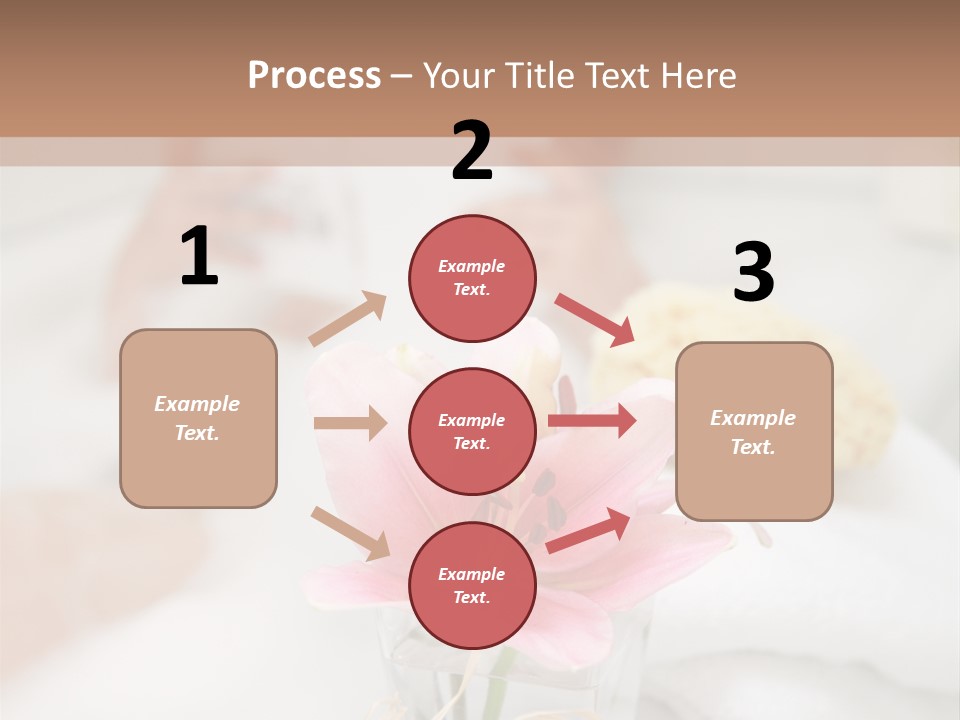 Taking A Bath PowerPoint Template