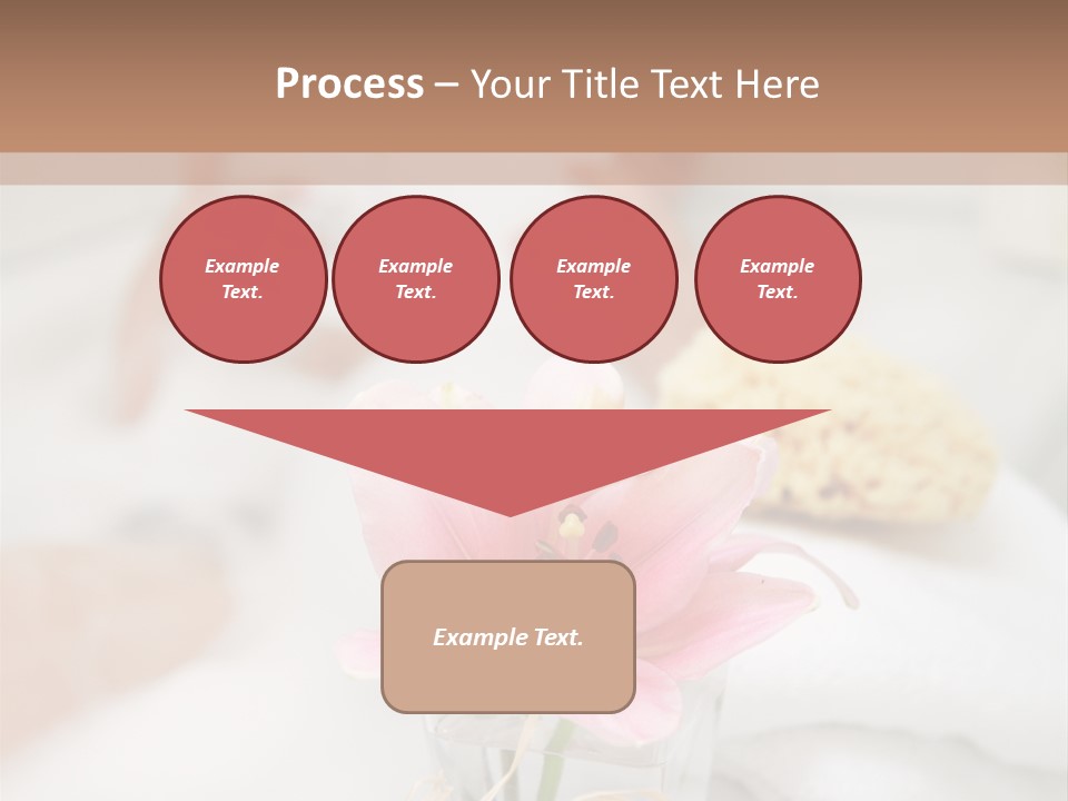 Taking A Bath PowerPoint Template
