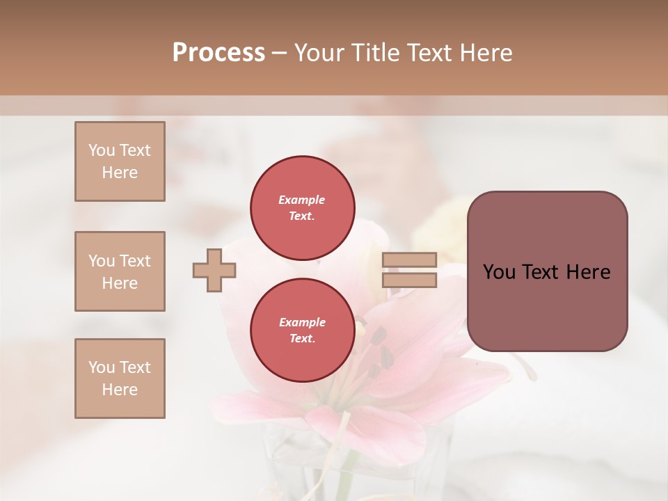 Taking A Bath PowerPoint Template