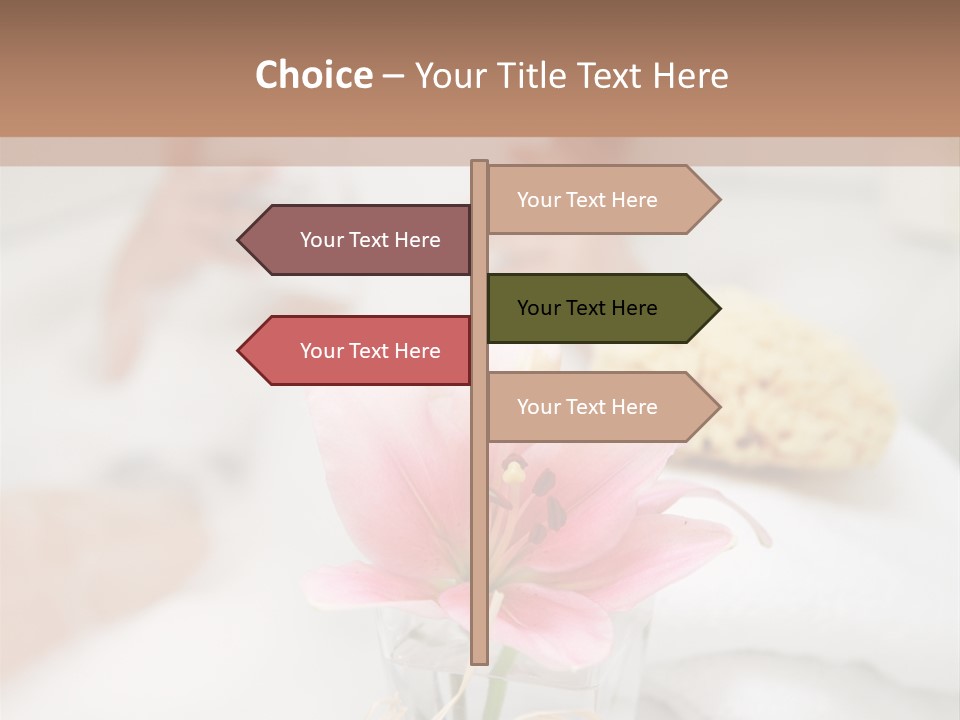 Taking A Bath PowerPoint Template