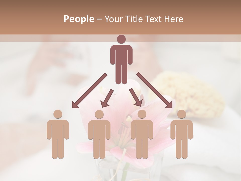 Taking A Bath PowerPoint Template