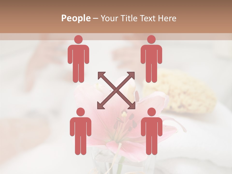 Taking A Bath PowerPoint Template